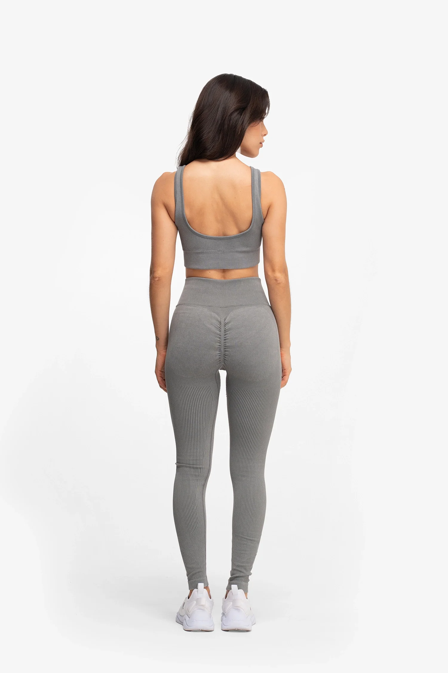 טייץ אפור Tighty - Image 5