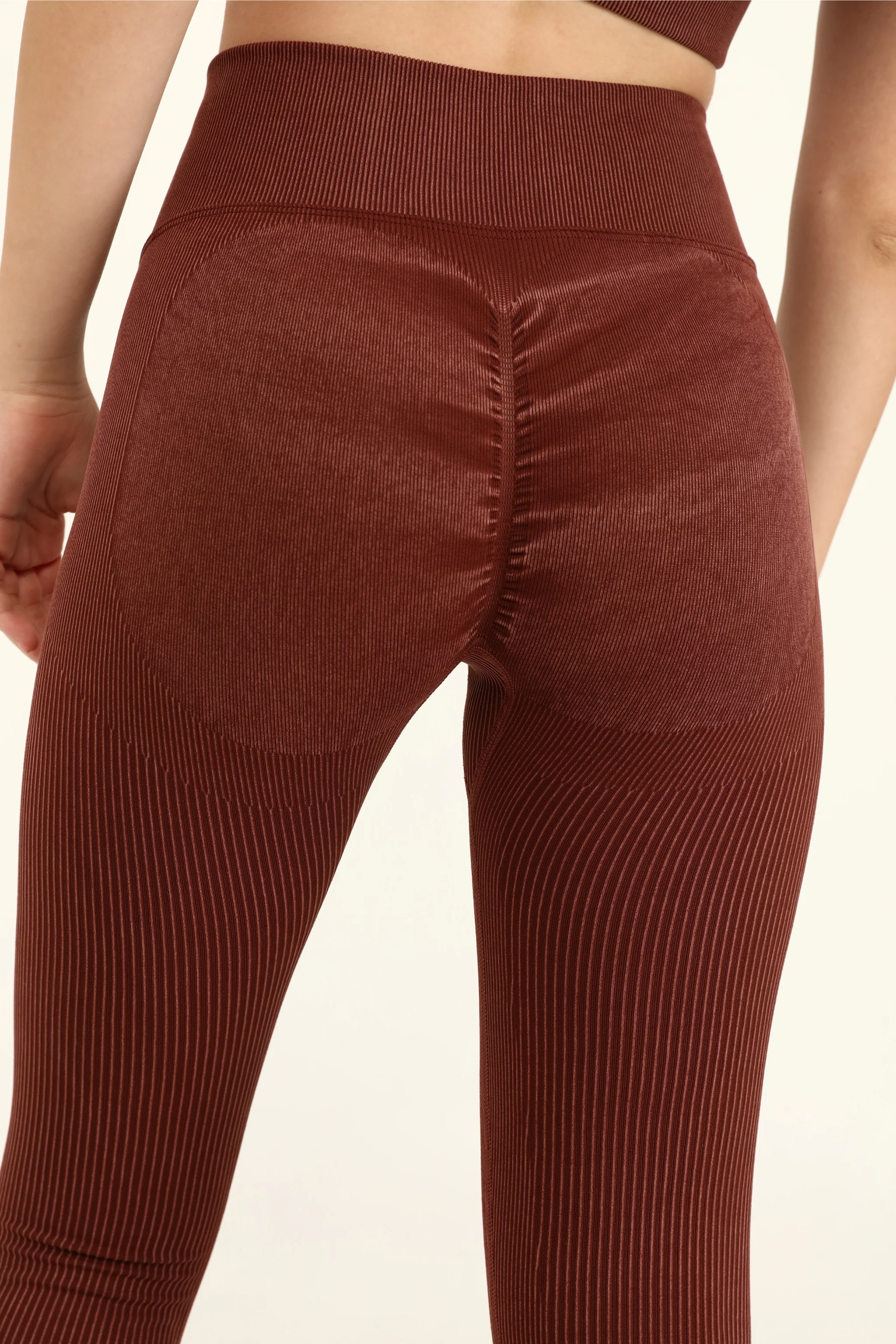 טייץ אדום יין Tighty - Image 3